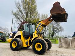 NEW HOLLAND W270B 4WD LOADING SHOVEL C/W LOAD MASTER 8000IX *VIDEO*