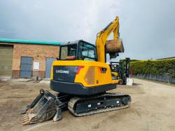 LIUGONG 906F EXCAVATOR*C/W 3 BUCKETS*2026*ONLY 34 HOURS*VIDEO*