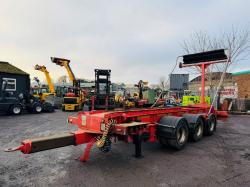 TRI AXLE HOOK LOADER TRAILER*C/W EASY SHEET*VIDEO*