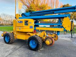 GENIE Z-60/34 4WD ARTICULATED RAIL ROAD BOOM LIFT * 20.3 METER REACH *VIDEO*