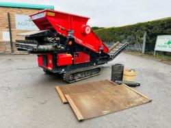RED RHINO TRACKED 3 WAY MINI SCREENER*C/W REMOTE CONTROL*YEAR 2021*VIDEO*