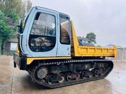 MOROOKA MST1500VD TRACKED DUMPER * 5875 HOURS * C/W RUBBER TRACKS *VIDEO*