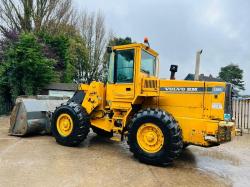  VOLVO L90C 4WD LOADING SHOVEL C/W BUCKET *VIDEO*