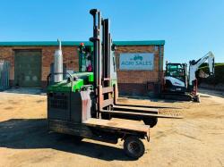 COMBILIFT C4000 DIESEL FORKLIFT*C/W FORK POSITIONER*YEAR 2016*VIDEO*