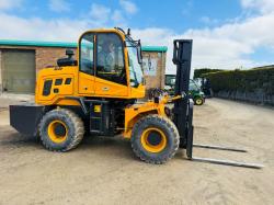 MMS MS35 ROUGH TERRAIN FORKLIFT*YEAR 2026*C/W PALLET TINES*VIDEO*