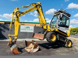 NEW HOLLAND MH2.6 RUBBER DUCK*C/W BUCKET & QUICK HITCH*5945 HOURS*VIDEO*