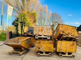 TIPPING SKIP TO SUIT PALLET TINES * ONLY ONE AVAILBLE * 