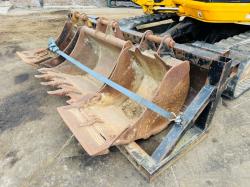 JCB 8080 EXCAVATOR*C/W BUCKETS*YEAR 2011*5979 HOURS*VIDEO*