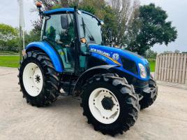 NEW HOLLAND T4-95 4WD TRACTOR *YEAR 2014, 4860 HOURS* C/W BRAND NEW TYRES *VIDEO*