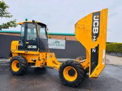 JCB 7FT 7 TONNE STRAIGHT TIP DUMPER* READING 1286 HOURS*YEAR 2018*VIDEO*