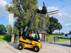 JCB TLT30D 4WD TELETRUCK *YEAR 2015* C/W HYDRAULIC TURN TABLE & TINES *VIDEO*