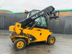 JCB TLT 35E 4X4 TELETRUK*C/W PALLET TINES*VIDEO*