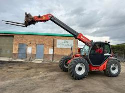 MANITOU MLT 634 TELEHANDLER*AG SPEC*C/W PALLET TINES*VIDEO*