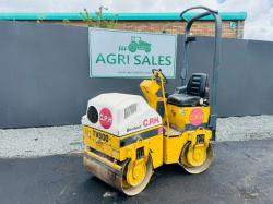 BENFORD TV800L DOUBLE DRUM ROLLER*C/W LISTER PETTER ENGINE*VIDEO*