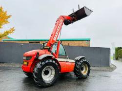 MANITOU MLT 526T TELEHANDLER*C/W BUCKET AND TINES*VIDEO*