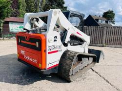 BOBCAT T650 TRACKED SKIDSTEER *YEAR 2013, 1880 HOURS* C/W BUCKET *VIDEO*