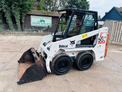  BOBCAT 553 SKIDSTEER *ONLY 1063 HOURS* C/W BUCKET *VIDEO*