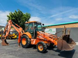FIAT HITACHI FB100 FRONT LOADER AND DIGGER*C/W 4 IN 1 BUCKET AND PALLET TINES*