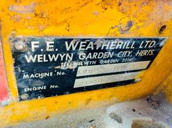 WEATHERHILL L61D LOADING SHOVEL*C/W BUCKET*VIDEO*