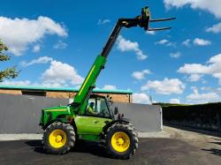 JOHN DEERE 3215 TURBO TELEHANDLER*AG SPEC*C/W PALLET TINES*