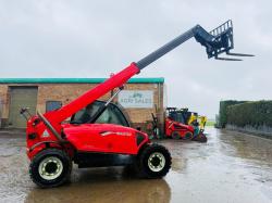 MANITOU MT625H COMFORT TELEHANDLER*YEAR 2021*C/W PALLET TINES*VIDEO*