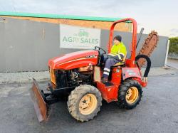 DITCH WITCH RT45 4WD TRENCHER*C/W BLADE*YEAR 2013*VIDEO*