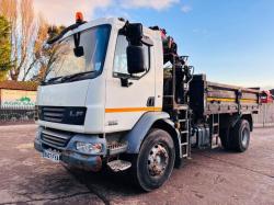 DAF LF55.220 4X2 TIPPER LORRY C/W HIAB 099 CRANE , CHOICE OF 5 *VIDEO*