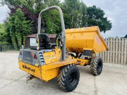 TEREX 3000 4WD DUMPER C/W ROLE BAR 