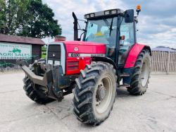 MASSEY FERGUSON 6180 4WD TRACTOR *5576 HOURS* C/W FRONT LINKAGE*VIDEO*