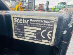 STEHR SBV55 H2 WACKER PLATE TO SUIT SKIDSTEER*VIDEO*