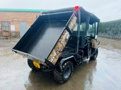 KUBOTA RTV 1140 CPX* C/W HYDRAULIC TIP*YEAR 2014*VIDEO*