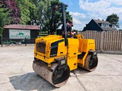 JCB VIBROMAX VMT280 DOUBLE DRUM ROLLER *685 HOURS* C/W ROLE BAR *VIDEO* 