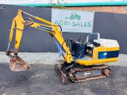 KOMATSU PCO5-5 EXCAVATOR*C/W BUCKET*VIDEO*