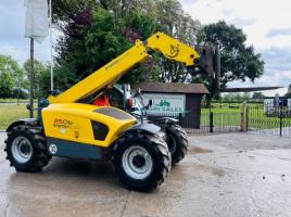 KRAMER 407 4WD TELEHANDLER *YEAR 2011, AG SPEC, NEW ENGINE FITTED 2017*VIDEO*