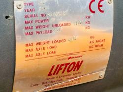 NEUSON 850 ARTICULATED CRANE**C/W FASSI MICRO CRANE YEAR 2019*VIDEO*
