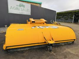 JCB HYDRAULIC SWEEPER*C/W CARRIER HEADSTOCK*VIDEO*