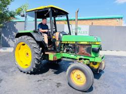 JOHN DEERE 1950 2WD TRACTOR*C/W REAR LINKAGE*VIDEO*