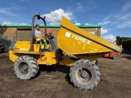 TEREX PT6000 STRAIGHT TIP DUMPER*C/W ROLL BAR*VIDEO*