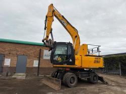 JCB JS160W WHEELED MATERIAL HANDLER*YEAR 2015*VIDEO*
