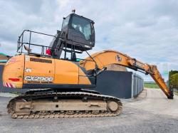 CASE CX290D HIGH RISE CABIN TRACKED EXCAVATOR *YEAR 2017* C/W QUICK HITCH *VIDEO*