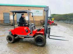 AUSA CE-11 ROUGH TERRAIN FORKLIFT*C/W SIDESHIFT*VIDEO*