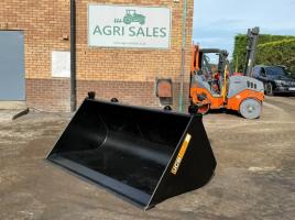 JCB AGRI CORN BUCKET*C/W PIN AND CONE BRACKETS*VIDEO*