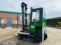 COMBILIFT C4000 DIESEL TRUCK MOUNTED FORKLIFT*C/W FORK POSITIONER*VIDEO*