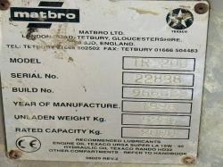 MATBRO TR200 TURBO 4WD ARTICULATED TELEHANDLER*C/W PALLET TINES*VIDEO*