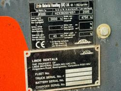 LINDE H30D FORKLIFT*DIESEL ISSUE*C/W PALLET TINES*VIDEO*