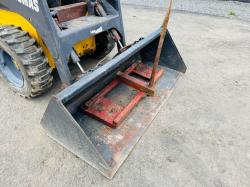 THOMAS 153 MUSCLE SKIDSTEER*C/W BUCKET AND BAIL SPIKE*YEAR 2008*VIDEO*