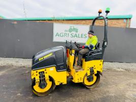 BOMAG BW 80AD-5 TANDEM ROLLER*YEAR 2014*C/W KUBOTA ENGINE*VIDEO*