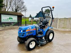 ISEKI TM3265 4WD COMPACT TRACTOR *446 HOURS* C/W MOWER DECK & ROLE BAR *VIDEO*