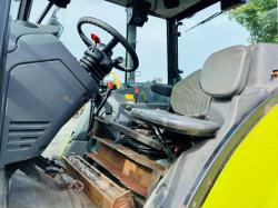 CLAAS AXOS 320 CX*C/W FL100 FRONT LOADER*ONLY 702 HOURS*YEAR 2010*VIDEO*