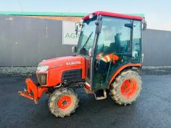 KUBOTA B2530 TRACTOR*C/W REAR LINKAGE*YEAR 2011*536 HOURS*VIDEO*
